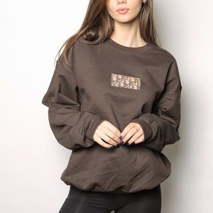 Dior patchwork pullover